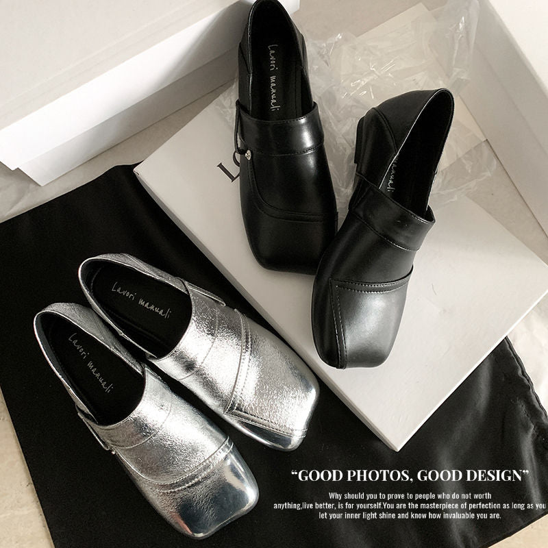 Karin Luna Casual Shoes Series~  In Stock Hot-Selling Versatile Lace-Up Thick-Soled Deep Mouth Single Shoes