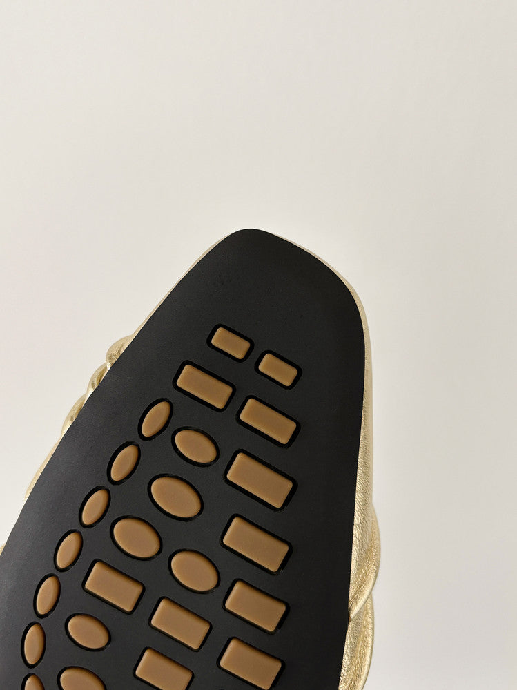 Karin Luna In Stock In Stock Minimalist Soft Upper Small Square Toe Chunky Heel Sandals