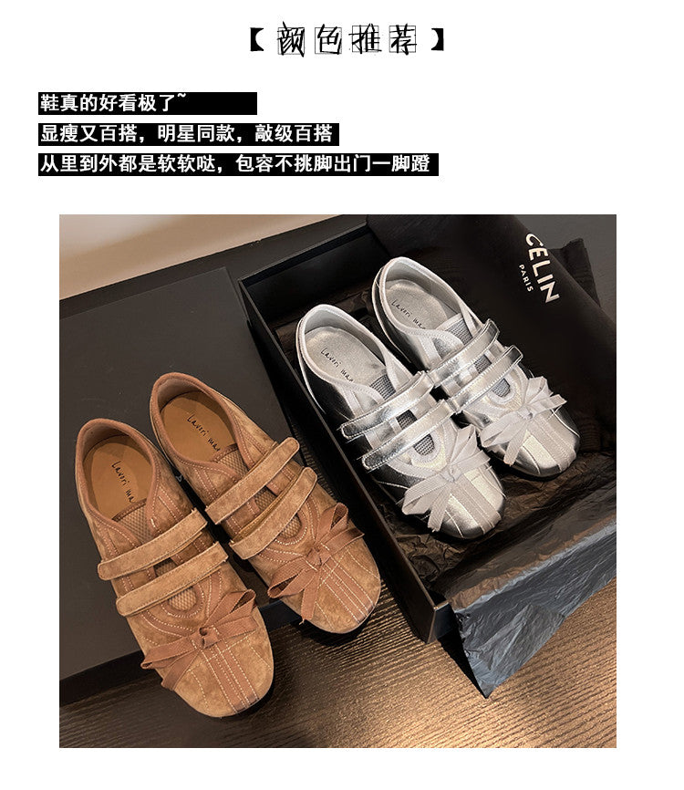 Karin Luna Casual Shoes Series~  In stock Hot-Selling Magic Tape Height-Increasing Deep Mouth Single Shoes