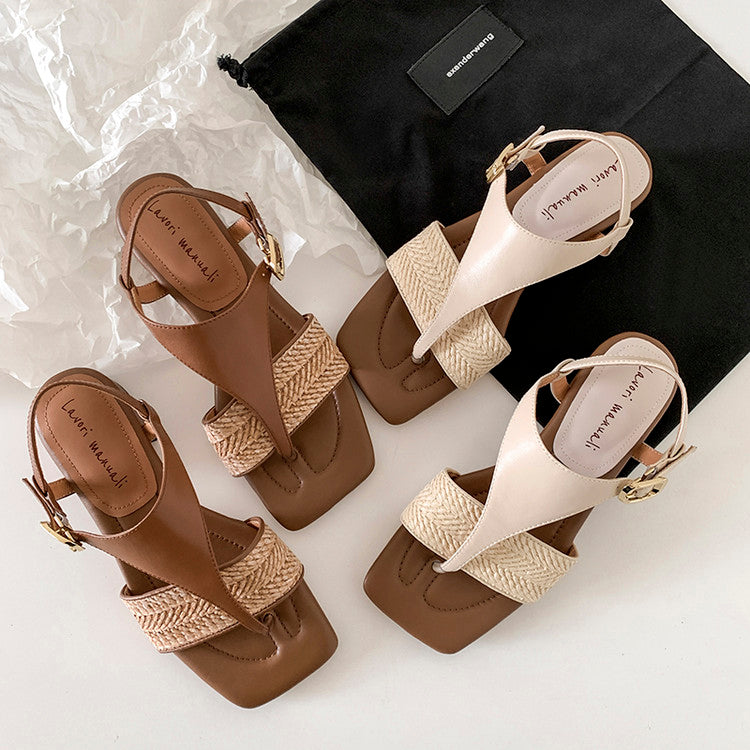 Karin Luna Classic Style  In stock  Basic versatile vacation style thong sandals