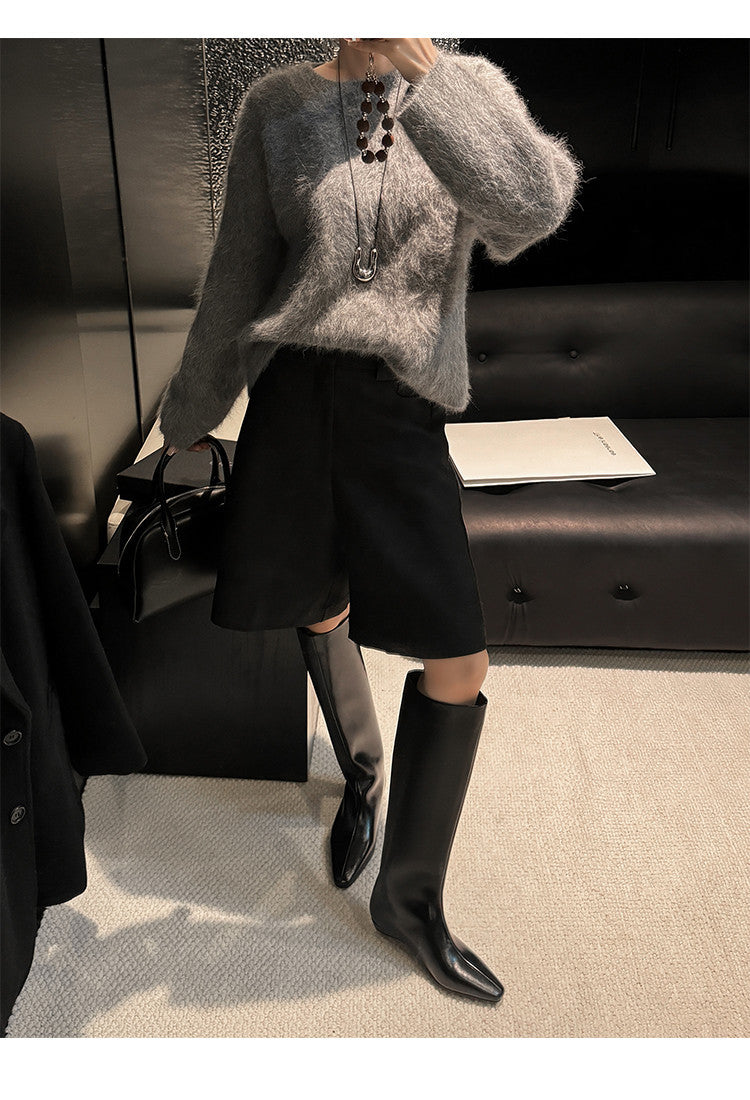 Karin Luna Retro Style  Flat Long Boots