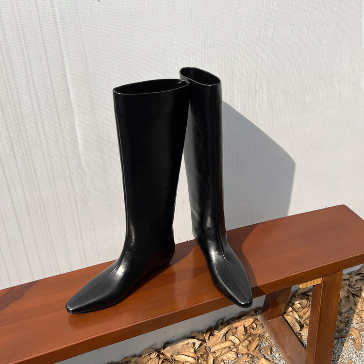 Karin Luna Retro Style  Flat Long Boots