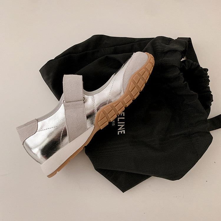 Karin Luna Casual Sports Bottom  Magic Tape Round Toe Casual Style Single Shoes