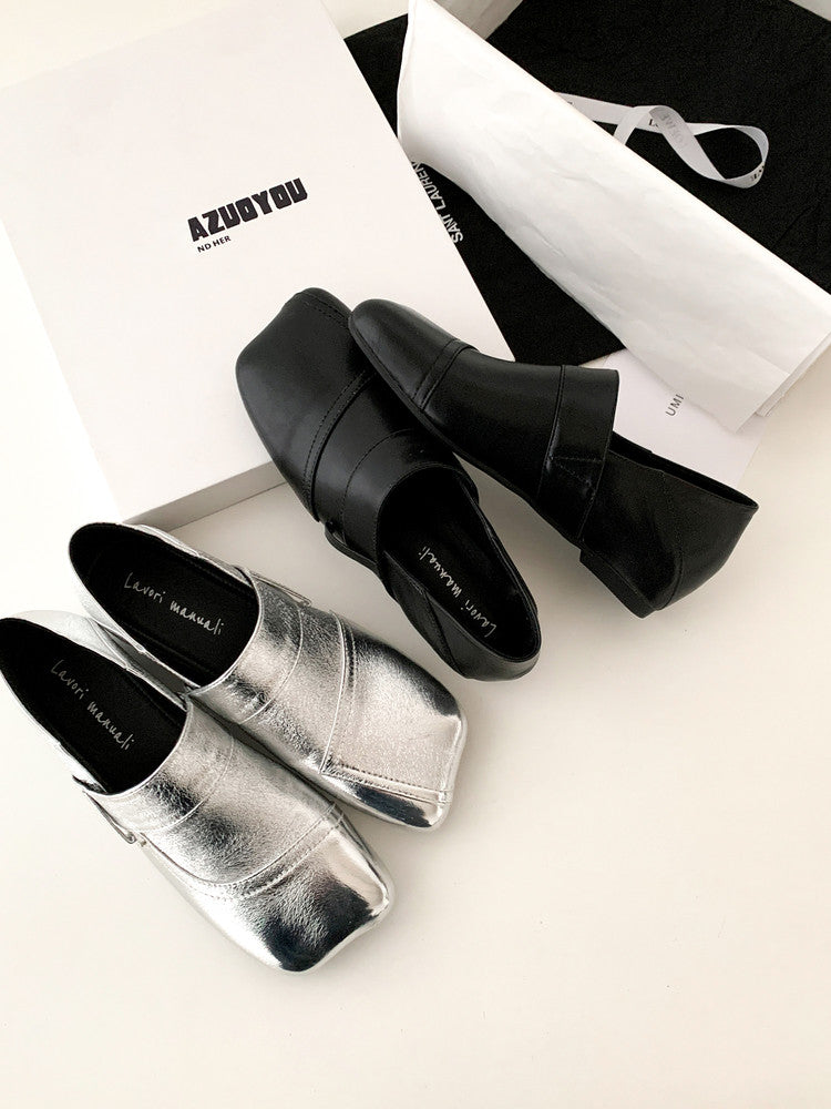 Karin Luna Casual Shoes Series~  In Stock Hot-Selling Versatile Lace-Up Thick-Soled Deep Mouth Single Shoes