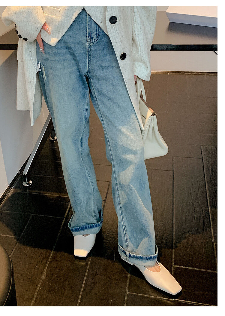 Karin Luna has prepared stock  Full leather inside and out  Top Layer Horse Oil Cowhide Shallow Mouth Nursing Mary Jane Shoes