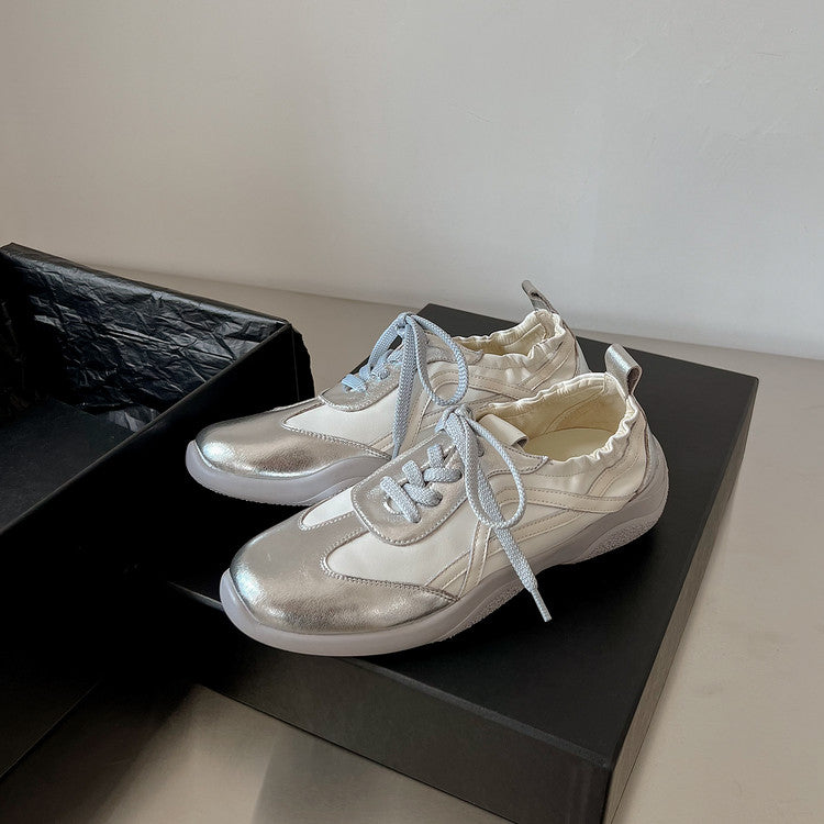Karin Luna Casual Shoes Series~  In Stock Hot-Selling Versatile Lace-Up Deep Mouth Flats