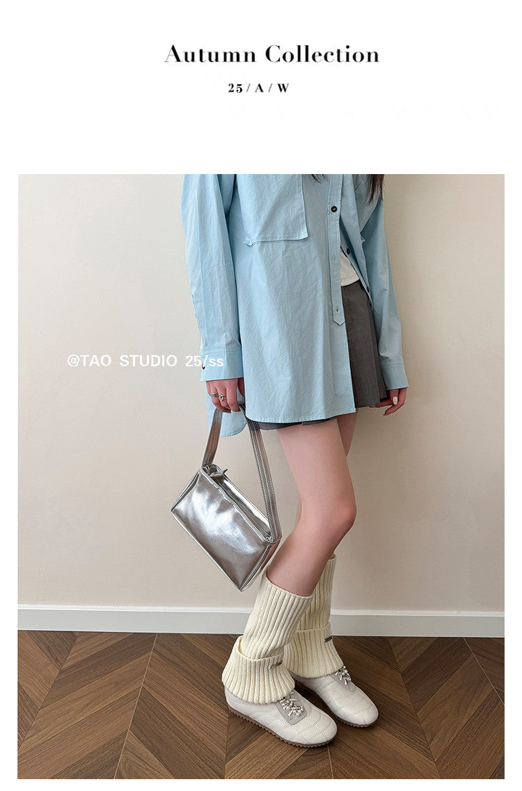 Karin Luna Casual Shoes Series~  In stock Xiaohongshu Hot-Selling Lace-Up Thick-Soled Deep Mouth Single Shoes