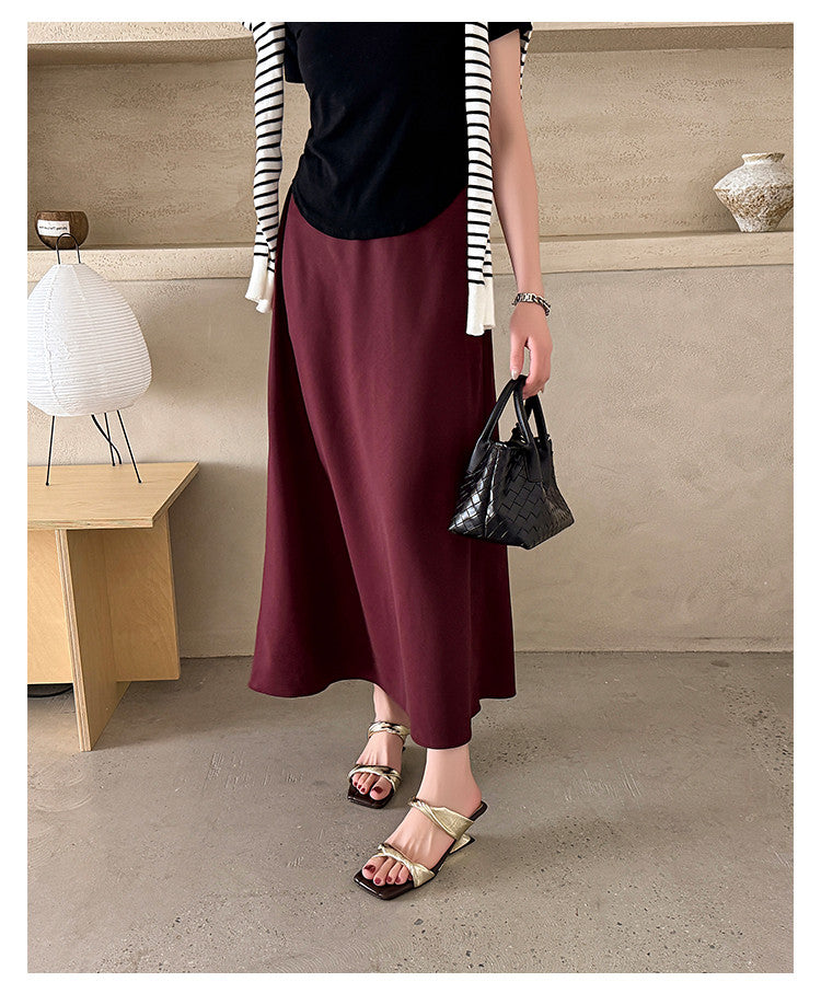Karin Luna In Stock  Spot Goods   Square Toe One-Strap Irregular Heel Slippers