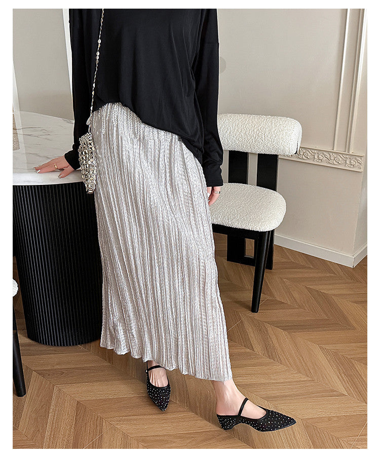 Karin Luna In Stock Spot Goods  Breathable Mesh Fabric Embellished Hand Drill Pointed Toe Slippers