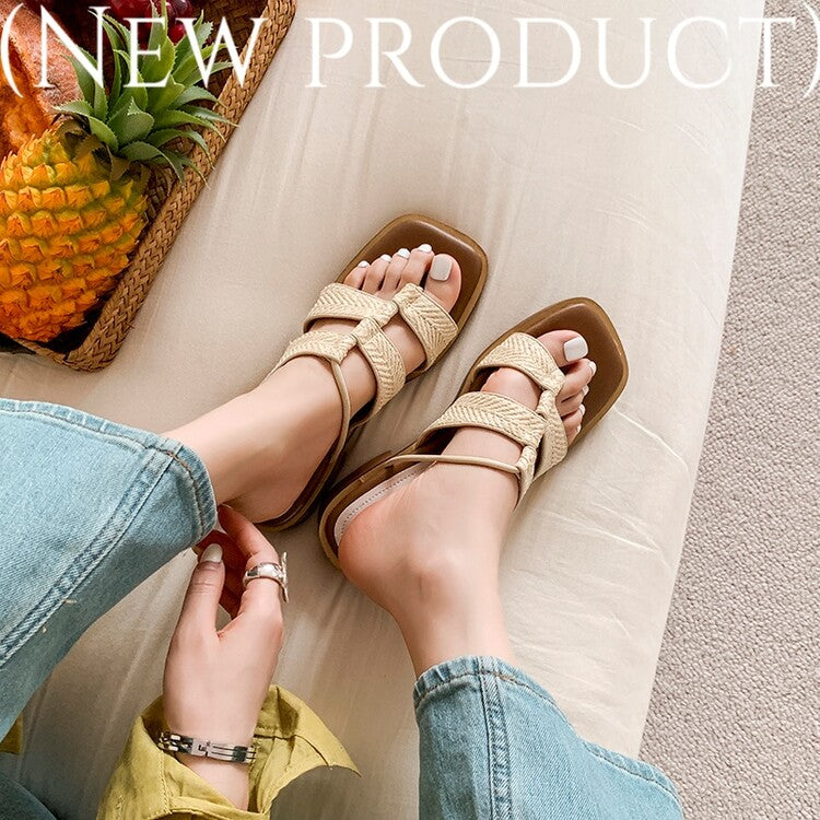 Karin Luna Hot-Selling Series~Resort style with inherent appeal Designed thong sandals