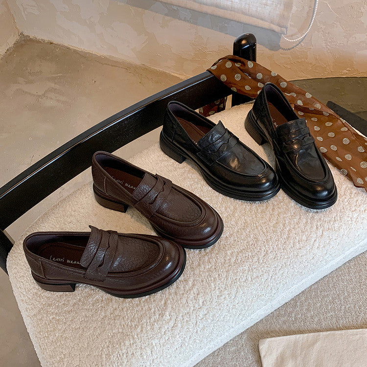 Karin Luna Classic Style British Style Loafers