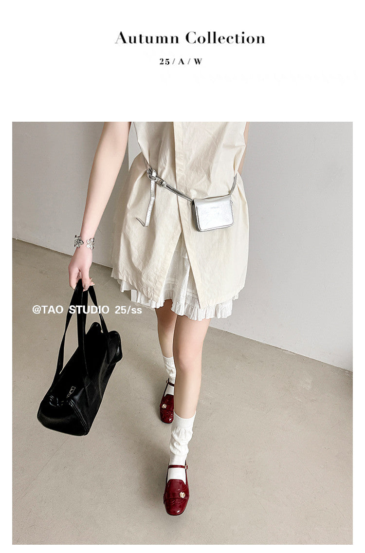 Karin Luna In Stock In Stock Vintage Mary Jane Series·Single Strap Flats
