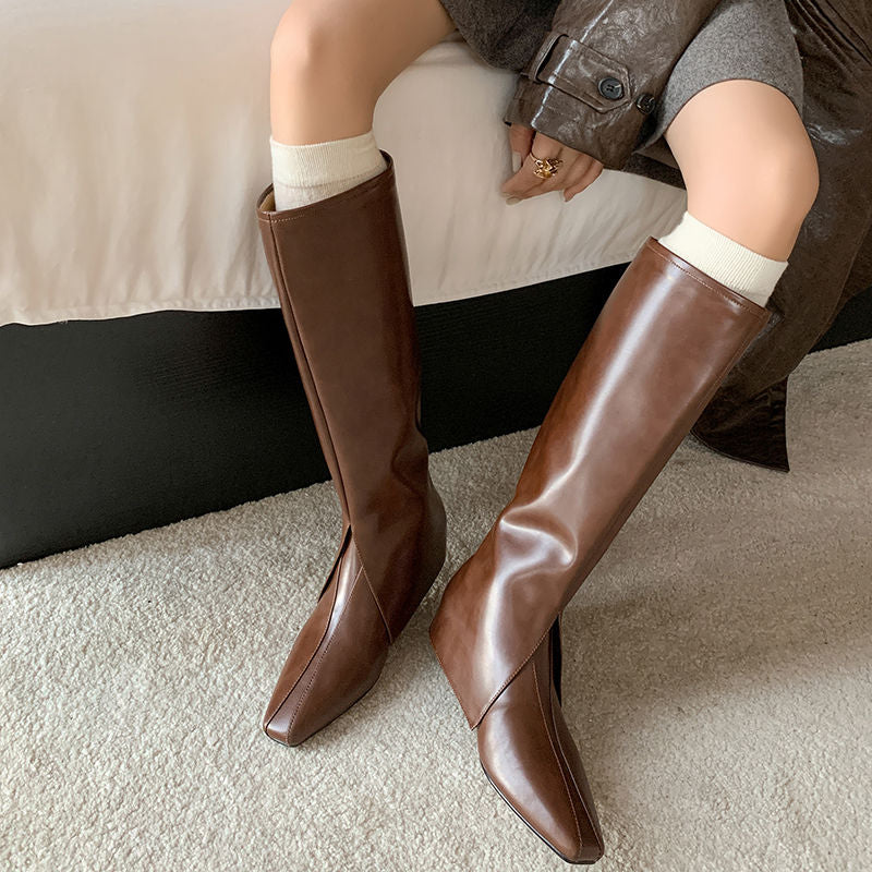 Karin Luna In Stock In-stock Thigh Circumference Inner Height Increase Long Boots