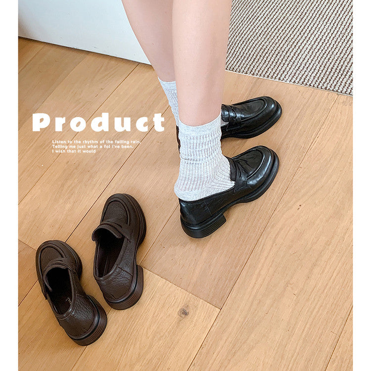 Karin Luna Classic Style British Style Loafers