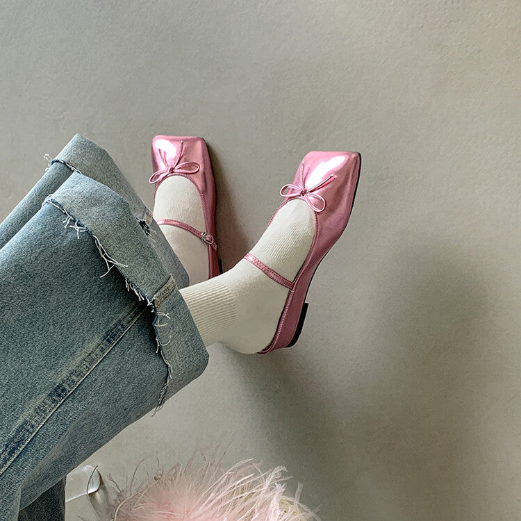 Karin Luna Hot-Selling Derivative Edition~Comes with data plan included Must-have Butterfly Knot Closed-Toe Height-Increasing Slippers