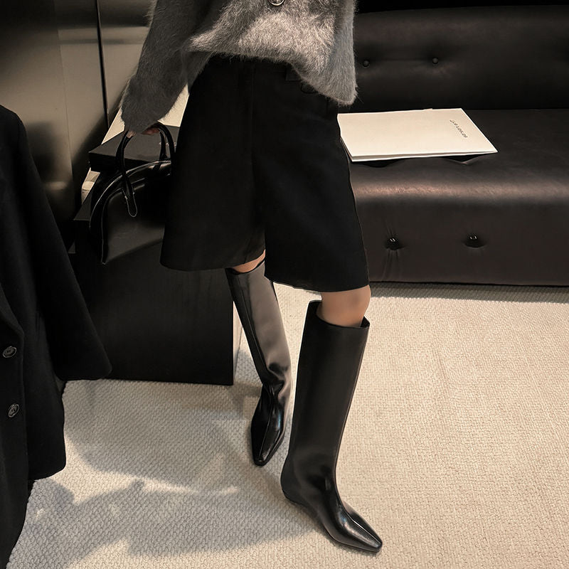 Karin Luna Retro Style  Flat Long Boots