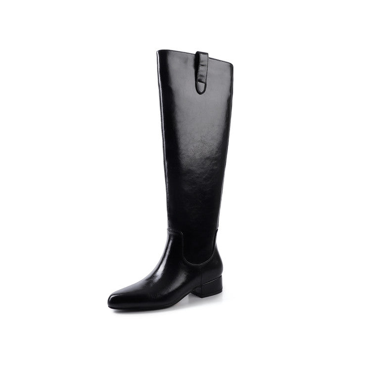 Karin Luna In Stock In Stock Classic Slip-On Straight Long Boots