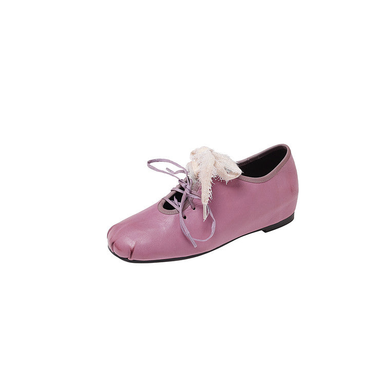 Karin Luna In Stock In Stock  Xiaohongshu Hot Sale Full Leather Round Toe Deep Mouth Single Shoes
