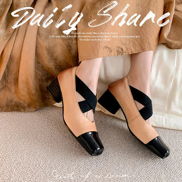 Karin Luna In Stock  Spot Goods  Lost in a Flash~Full Grain Leather Inside and Out Pig Nose Style Mainly Recommended Popular Ballet Shoes