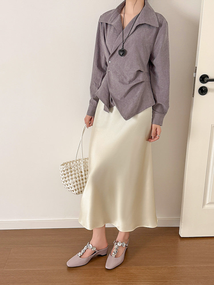 Karin Luna In Stock Spot Goods  T Handmade Sequin Flower Square Toe Height-Increasing Closed-Toe Slippers