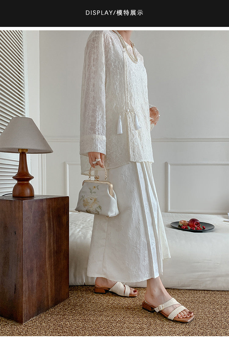 Karin Luna In Stock Spot Goods Resort Style Woven Flat Sandals