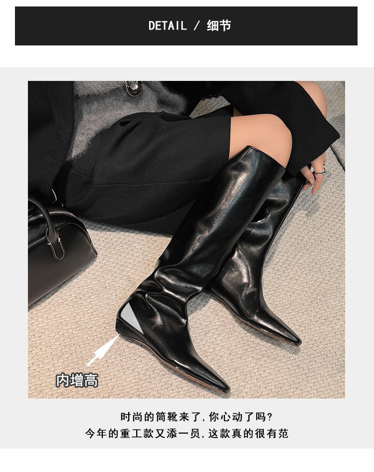 Karin Luna Retro Style  Flat Long Boots
