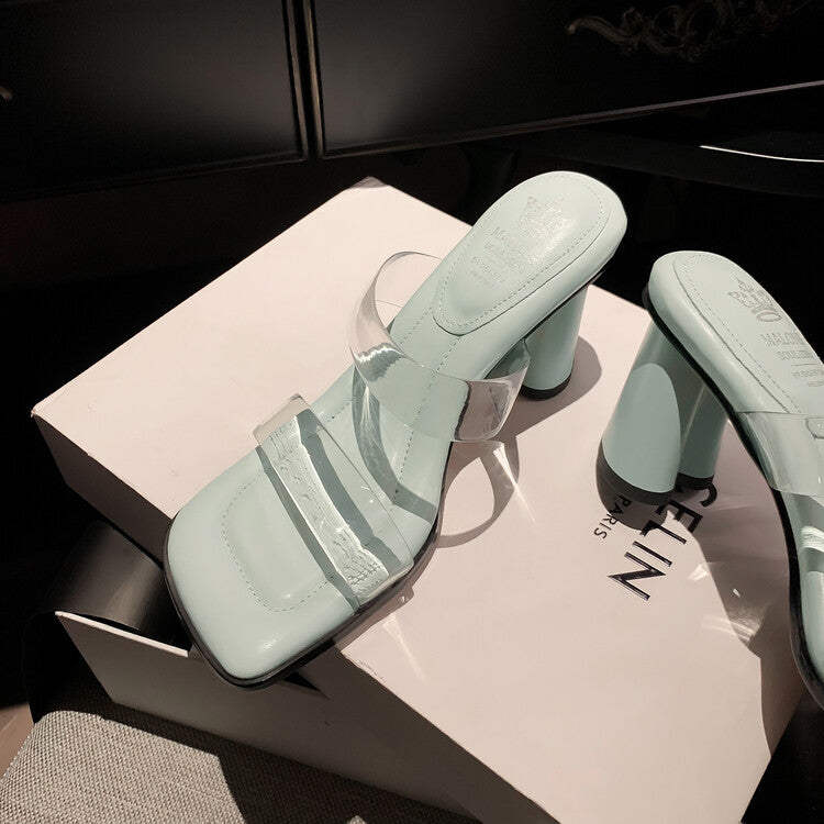 Karin Luna Cinderella's Crystal Shoes~Spot Goods Spot Goods  Increase height without tiring the feet Super Soft Sofa Transparent Slippers
