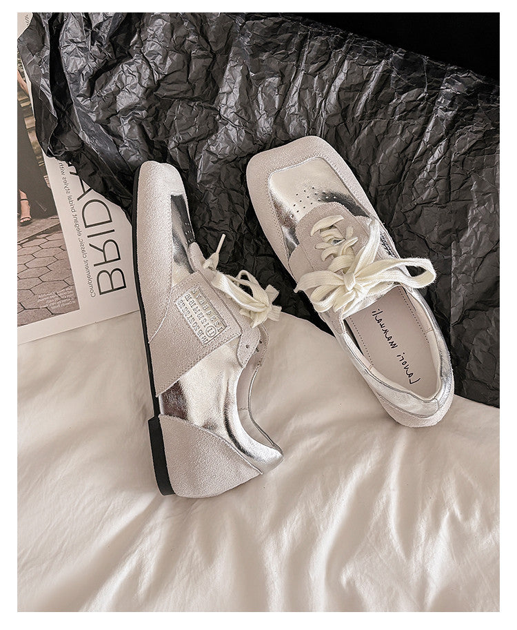 Karin Luna Casual Shoes Series~  In stock Lace-up Thick-soled Deep Mouth Single Shoes