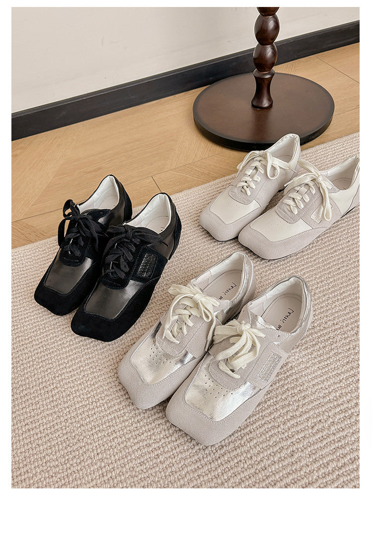 Karin Luna Casual Shoes Series~  In stock Lace-up Thick-soled Deep Mouth Single Shoes
