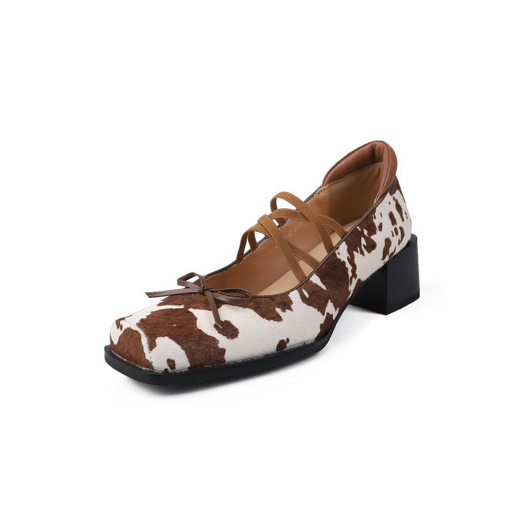 Karin Luna Hot Item Hot Item Xiaohongshu Hot Item  Comes with Bowknot Mary Jane Flats