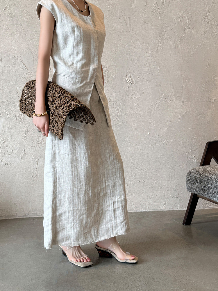 Karin Luna Hot-Selling Amber Element~Spot Goods Spot Goods Transparent tpu   Minimalist Square-Toed One-Strap Slippers