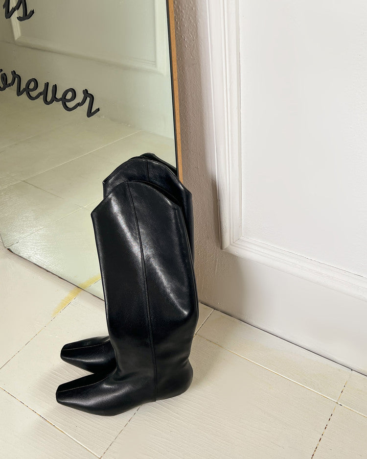 Karin Luna In Stock Spot Goods  Pointed Toe v Slimming Western Boots