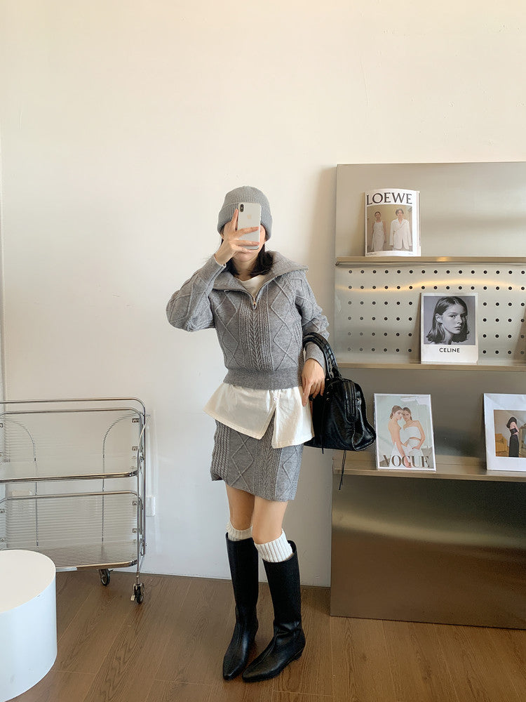 Karin Luna In Stock  In-stock Square Toe Straight Slip-on Long Boots