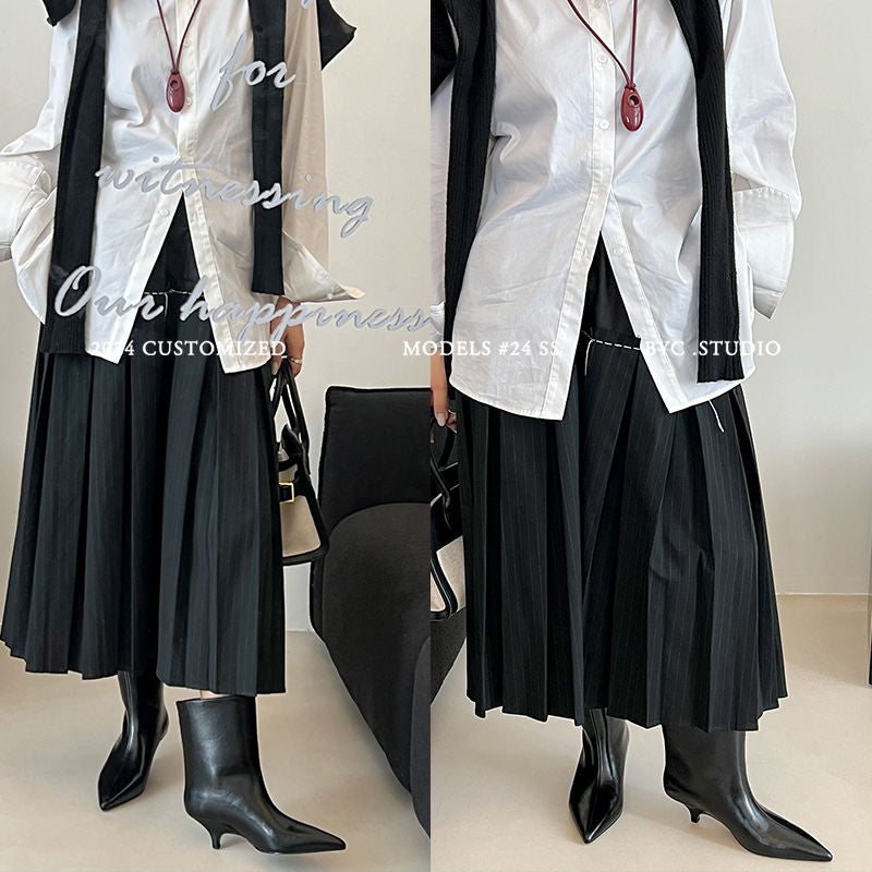 Karin Luna In Stock Spot Goods Minimalist Tube Kitten Heel Short Boots