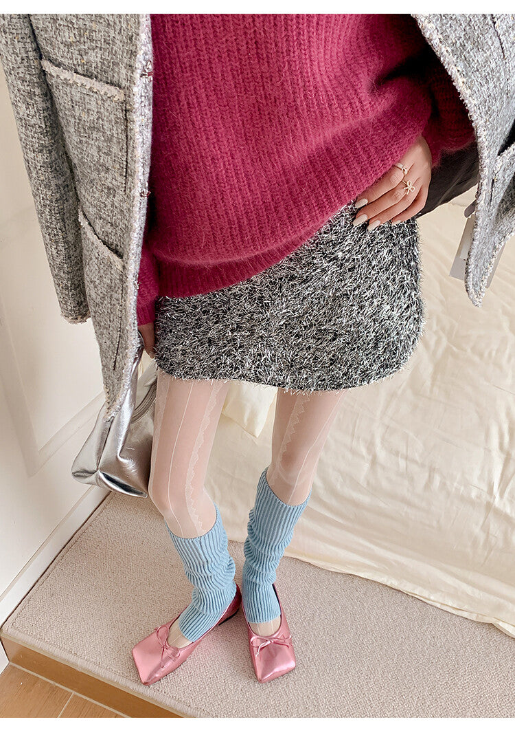 Karin Luna In Stock Spot Goods  Hurry up and grab this hot item!！Square-Toed Flat Granny Shoes