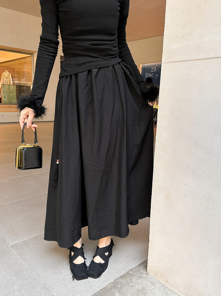 Karin Luna Chinese Pop is the Top Flow~ Orchid Pavilion Preface  New Chinese Style National Aesthetics Retro Cross Strap Mary Jane Shoes