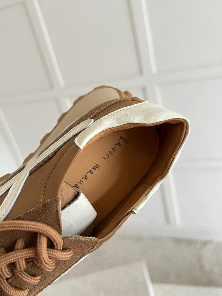 Karin Luna Casual Shoes Series~  In Stock Hot-Selling Versatile Lace-Up Thick-Soled Deep Mouth Single Shoes