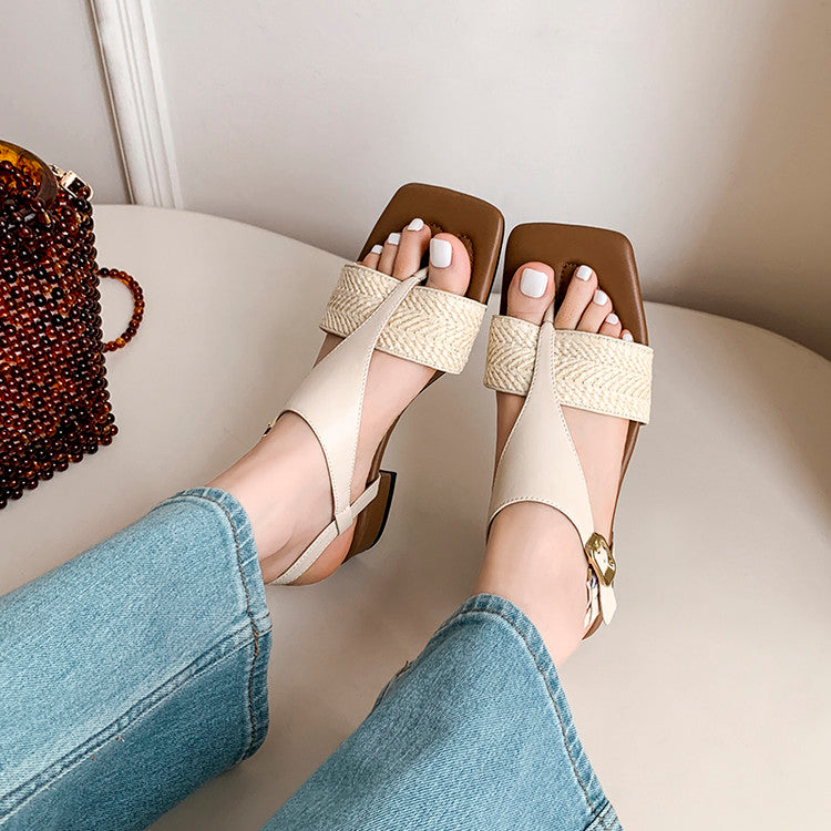 Karin Luna Classic Style  In stock  Basic versatile vacation style thong sandals