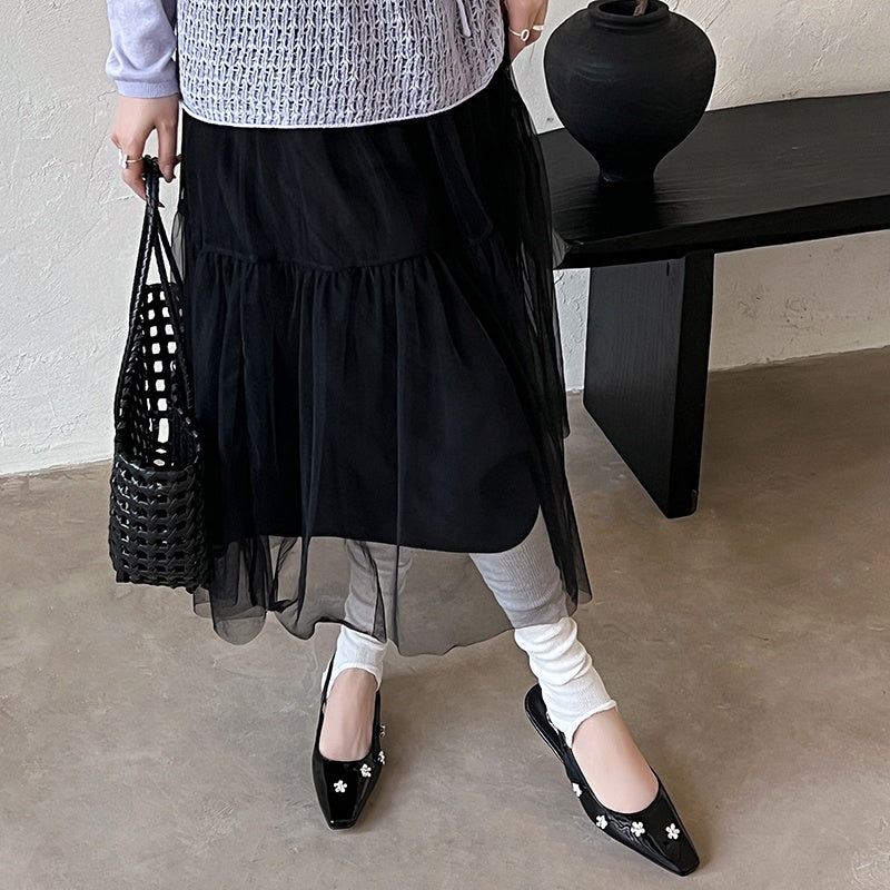 Karin Luna In Stock  Spot Goods  Rhinestone Small Square Toe Closed-Toe Sandals