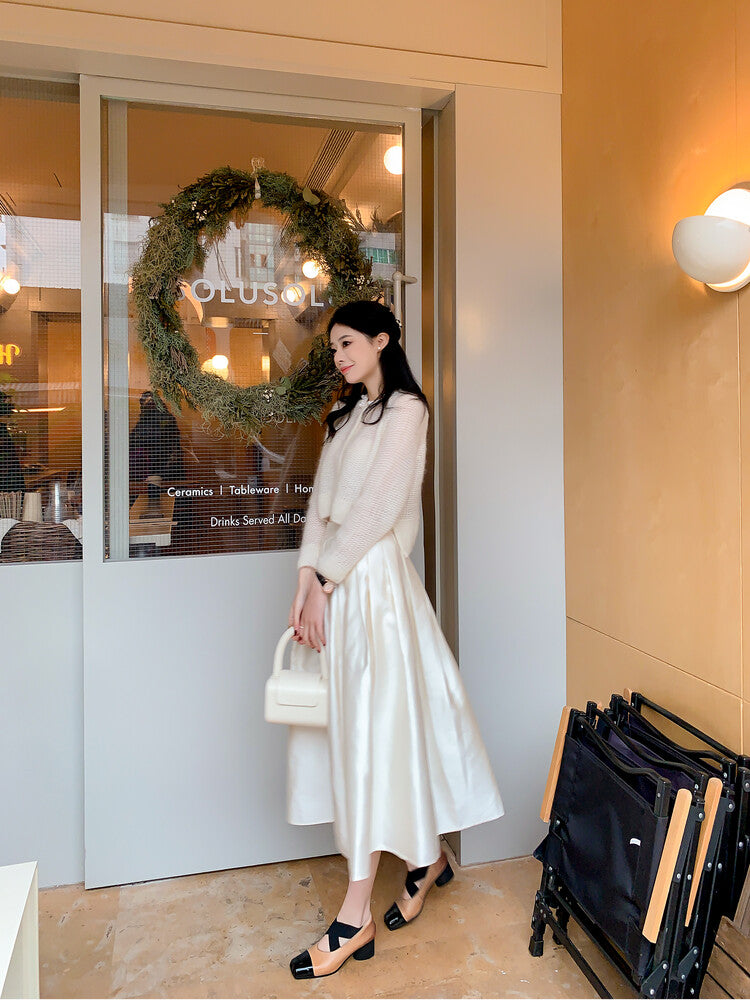 Karin Luna In Stock  Spot Goods  Lost in a Flash~Full Grain Leather Inside and Out Pig Nose Style Mainly Recommended Popular Ballet Shoes