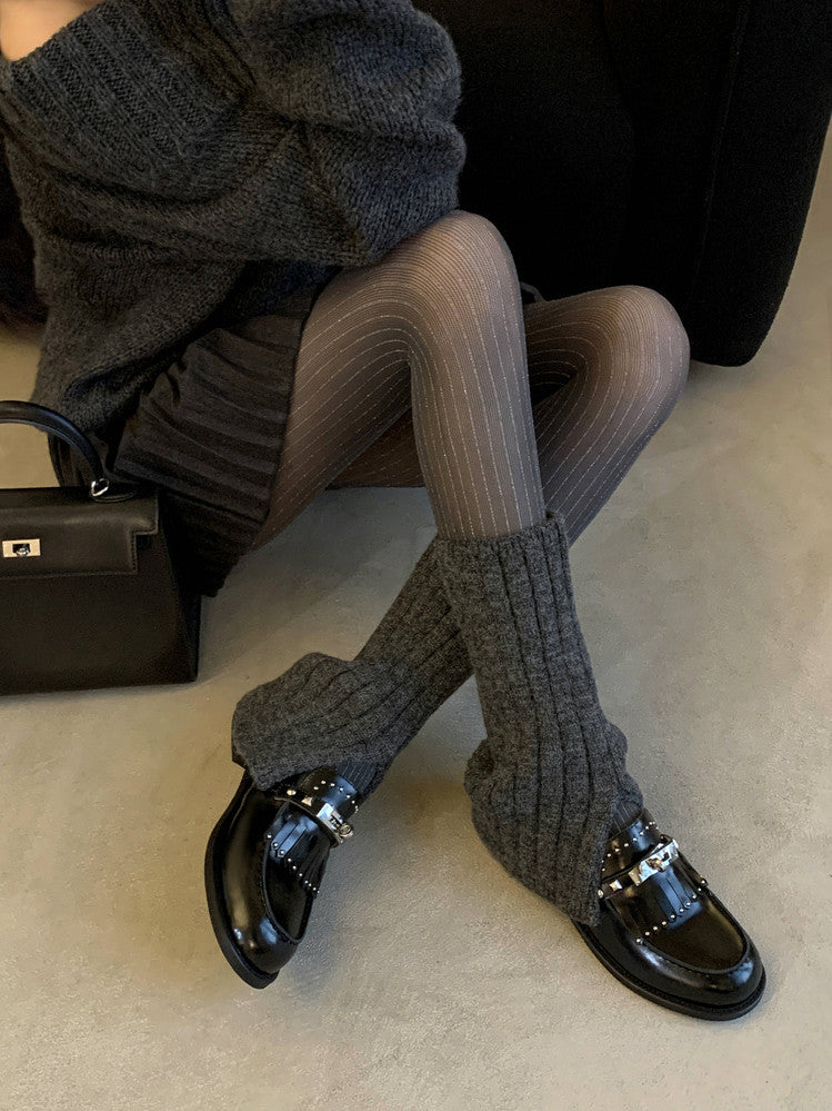 Karin Luna Casual Shoes Series~ Spot Goods Spot Goods Hot-selling Tassel Element Small Gold Buckle Single Shoes