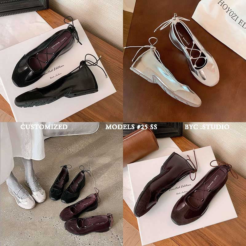 Karin Luna Basic Versatile British Style Casual Lace-up Flats