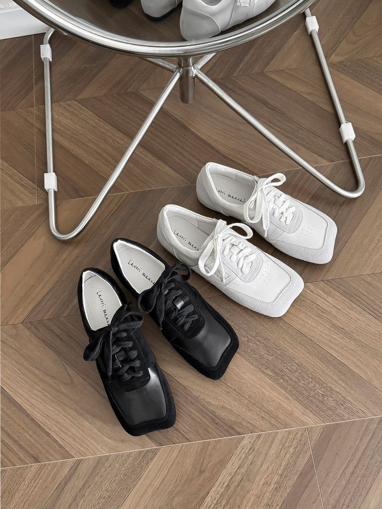Karin Luna Casual Shoes Series~  In stock Lace-up Thick-soled Deep Mouth Single Shoes