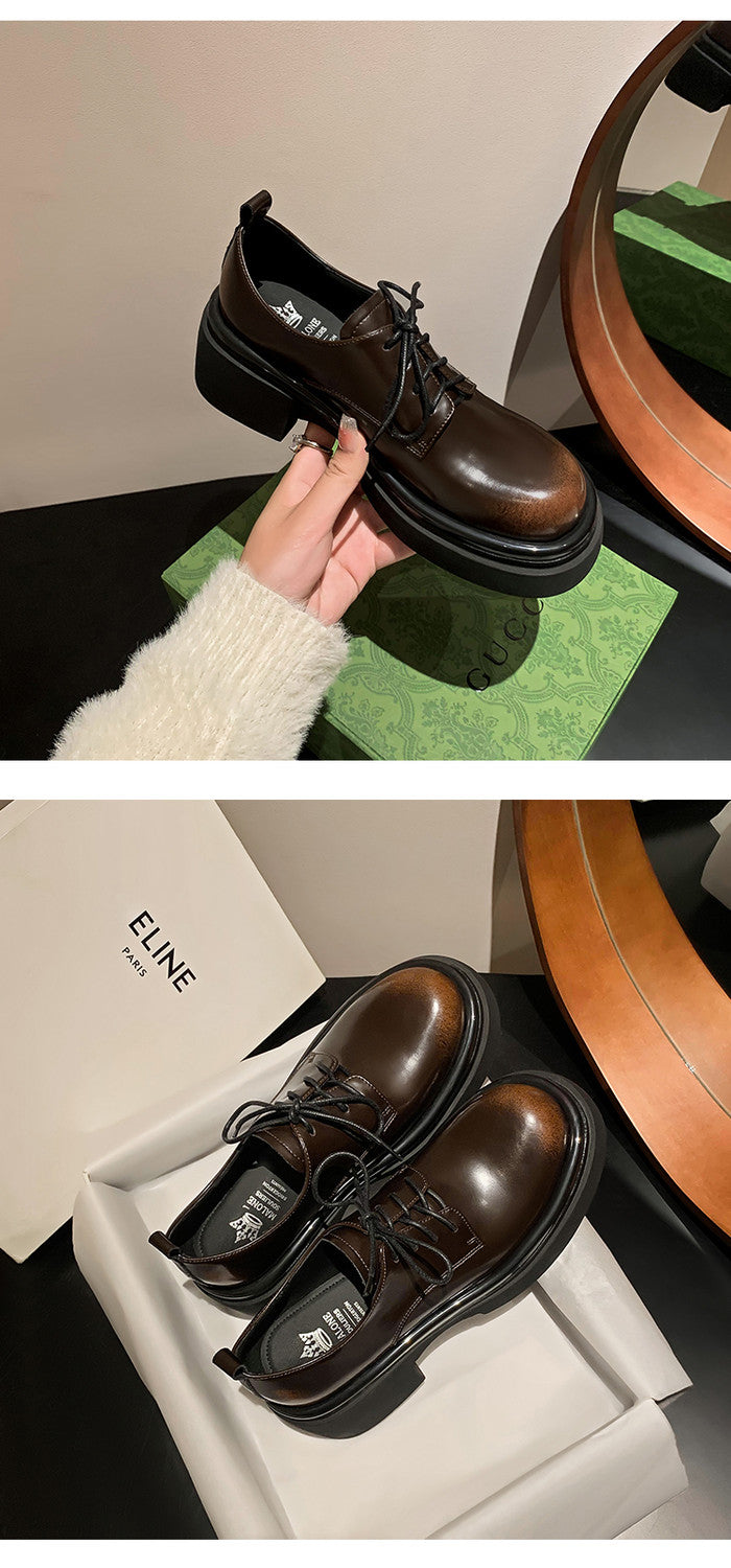 Karin Luna Casual Shoes Series~ In stock Classic Lace-up Thick-soled Casual Shoes