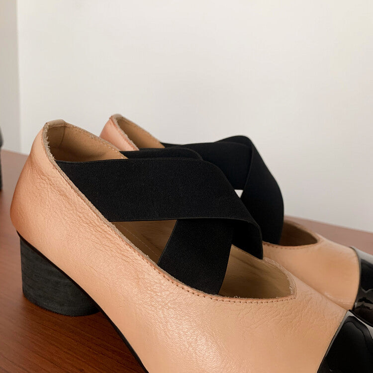 Karin Luna In Stock  Spot Goods  Lost in a Flash~Full Grain Leather Inside and Out Pig Nose Style Mainly Recommended Popular Ballet Shoes