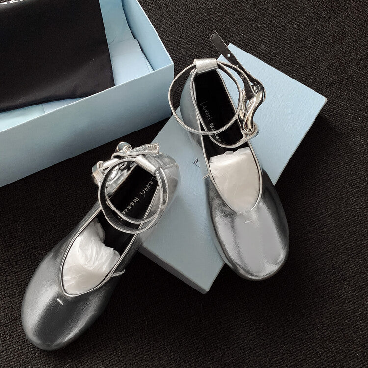 Karin Luna Big Hit Extremely purple~ Slimming V Detachable Two-Way Wear da Brand Height-Increasing Mary Jane Flats