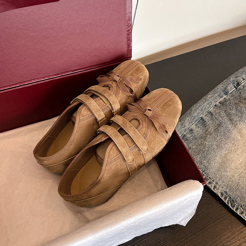 Karin Luna Casual Shoes Series~  In stock Hot-Selling Magic Tape Height-Increasing Deep Mouth Single Shoes