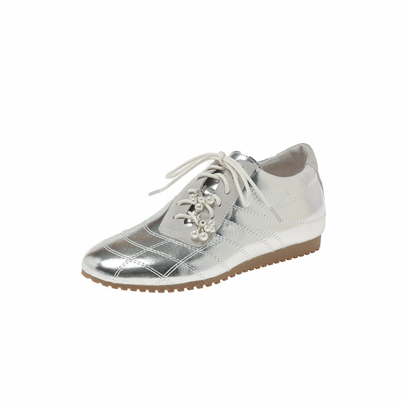 Karin Luna Casual Shoes Series~  In stock Xiaohongshu Hot-Selling Lace-Up Thick-Soled Deep Mouth Single Shoes