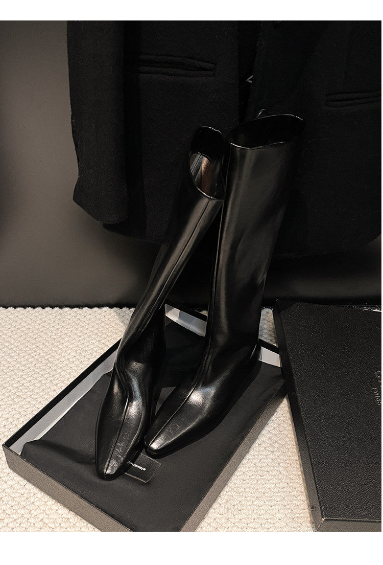 Karin Luna Retro Style  Flat Long Boots