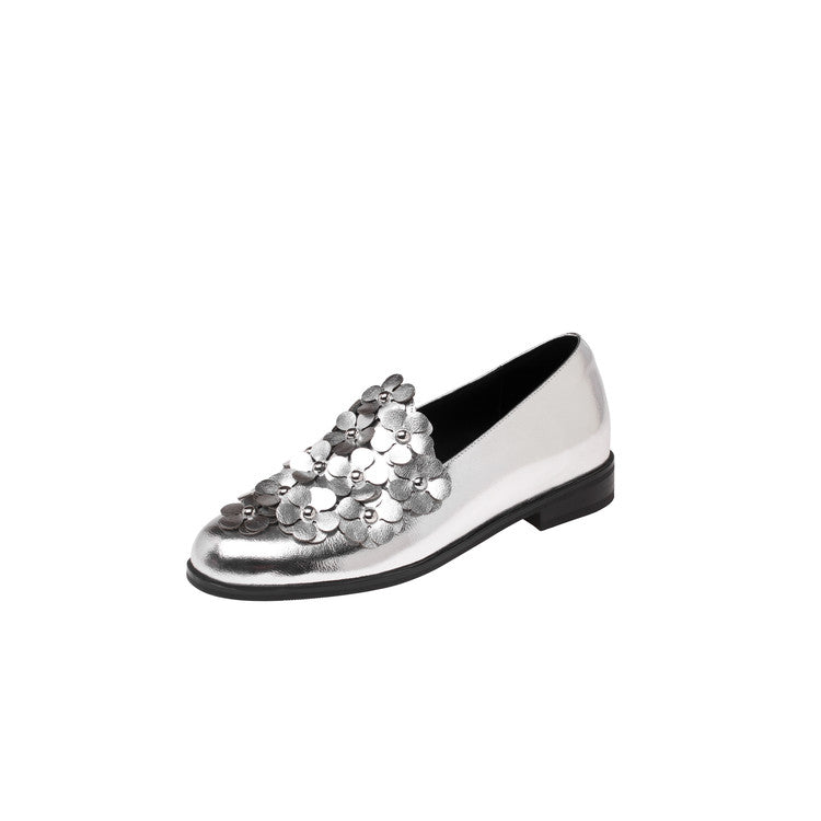 Karin Luna Casual Shoes Series~  Spot Goods In Stock Floral British Style Deep Mouth Single Shoes
